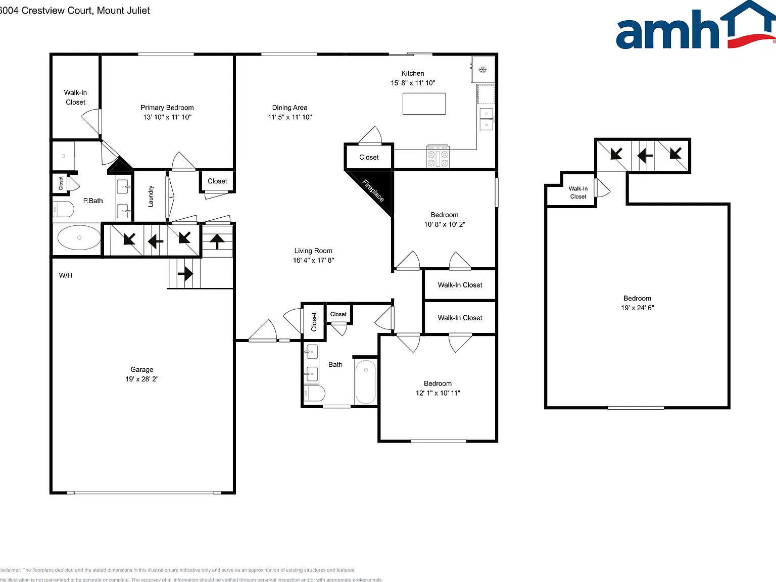 4 bed, 2.0 bath, 2042 sqft, $2,605 — Photo 2