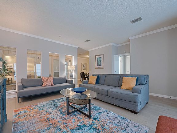 Living Area will patio views
