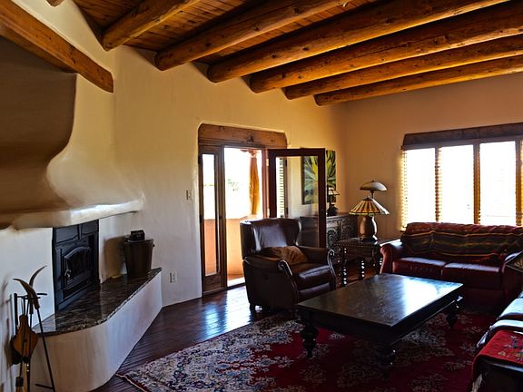 Living Room with Door to Portal