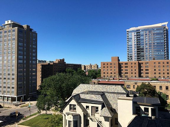 City view from bedroom