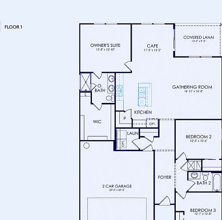 Crestmere Floor Plan, Quick Move-In Home, Floor 1