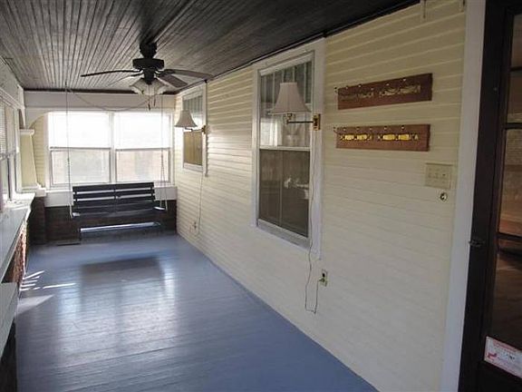 Enclosed front porch