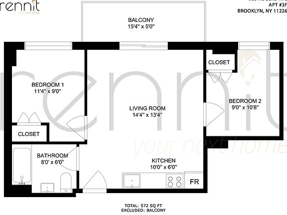 2nd image of 937 Rogers Ave APT 3F