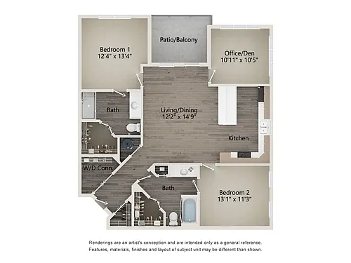 Floor plan The Anchorage