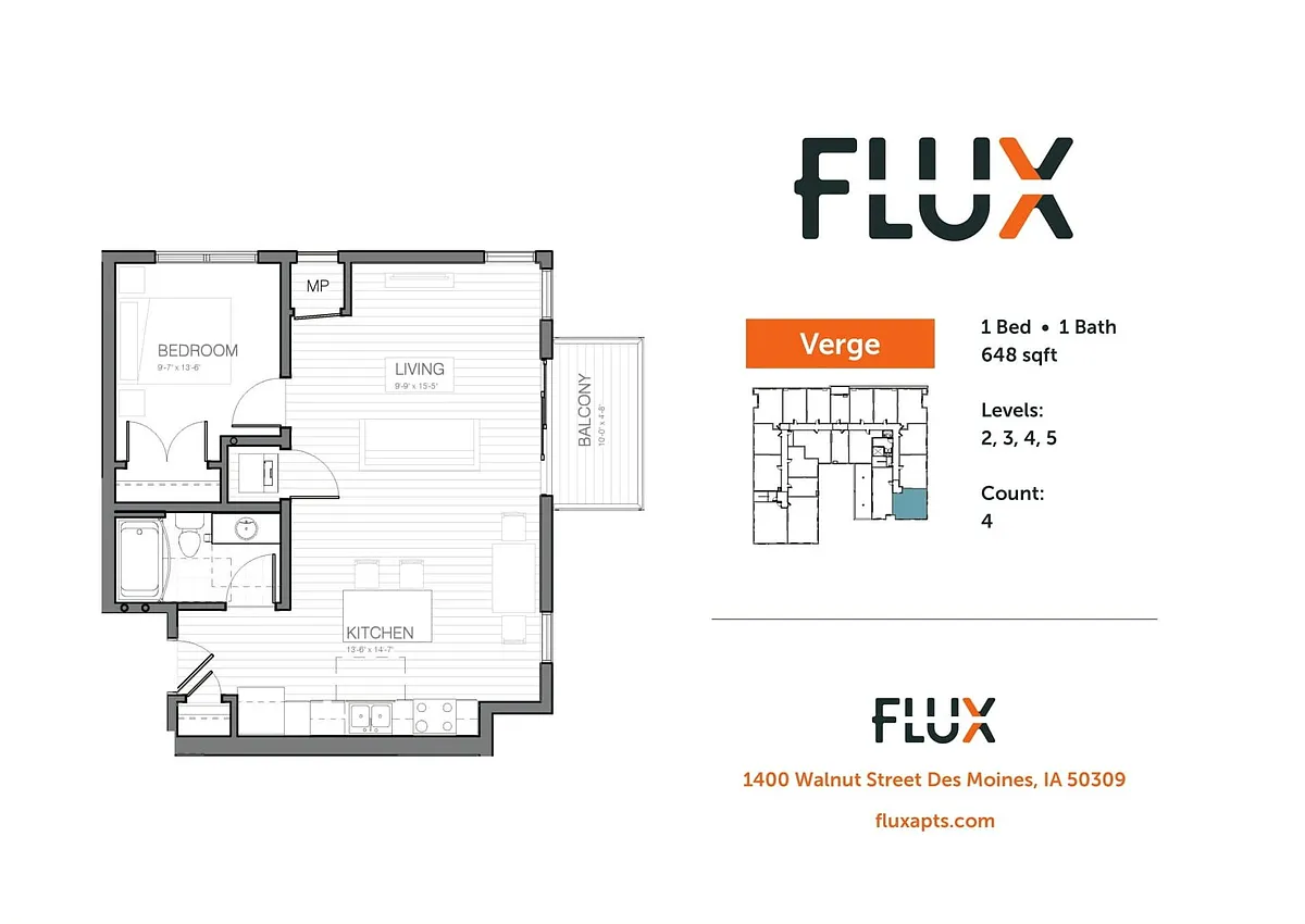 Floor plan Verge