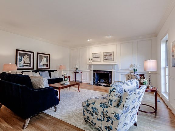 Formal Living Room with Fireplace