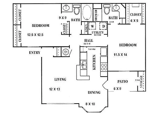 Floor plan C