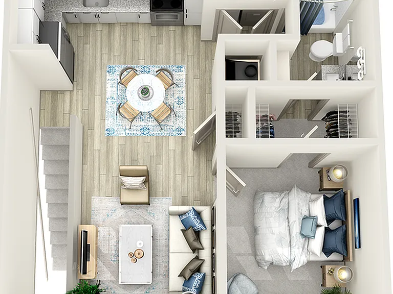 A1U Floor Plan A1U Floor Plan