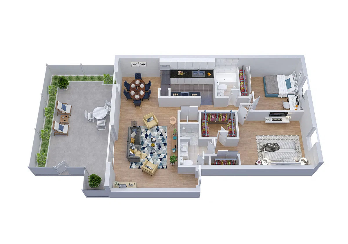 Floor plan B4