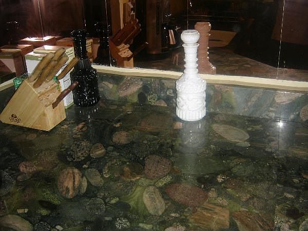 Granite counter