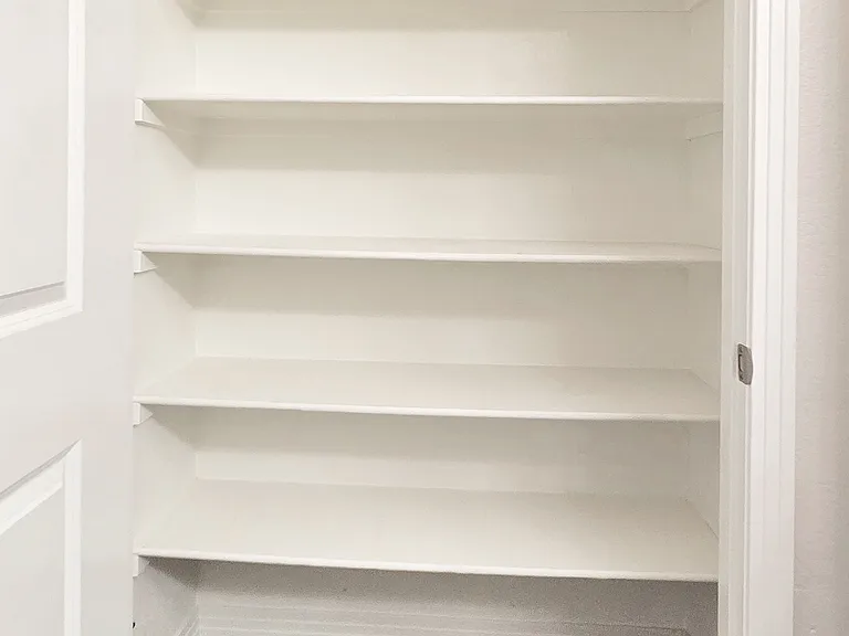 Primary Bathroom Linen Closet