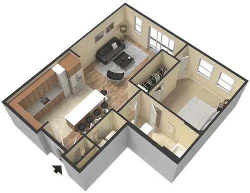 Floor plan A7