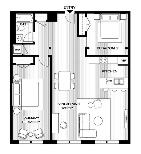 Floor plan B12