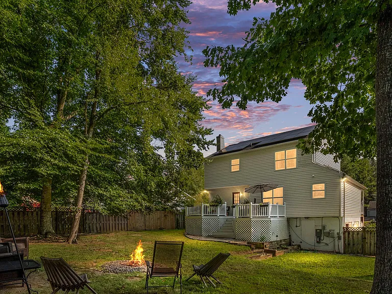 Backyard split level