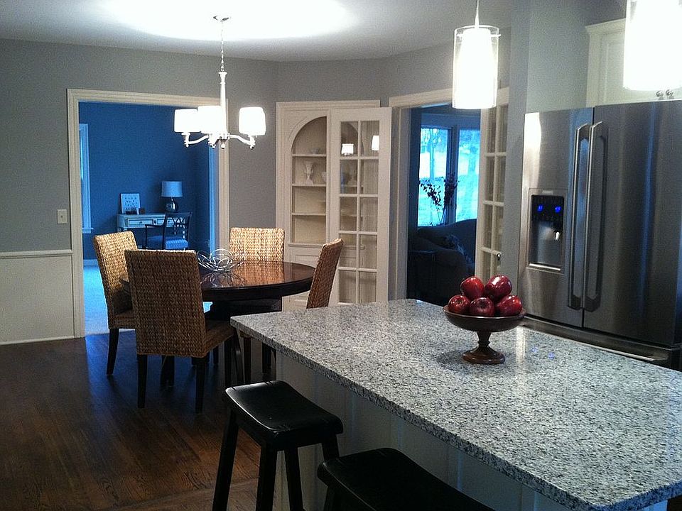 kitchen and dining