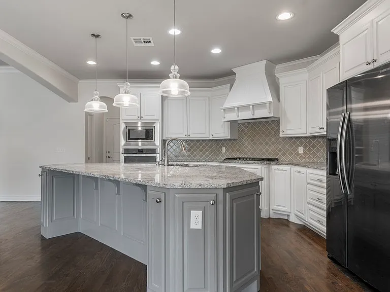 Large open kitchen