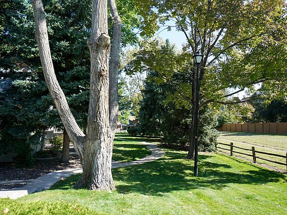 View from the front door. Private!