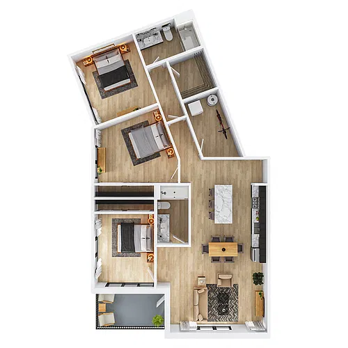 Floor plan C2