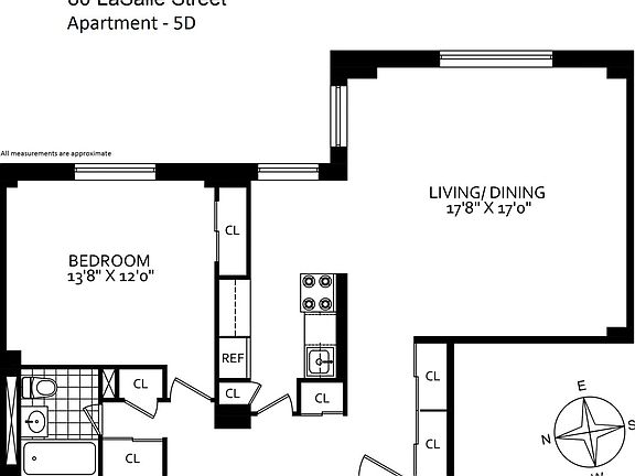 2nd image of 80 La Salle St APT 5D