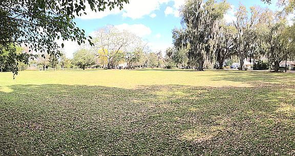 View out to City Park