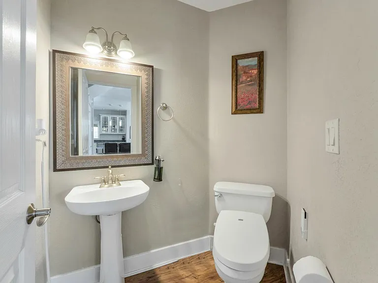 Half Bath- Downstairs
