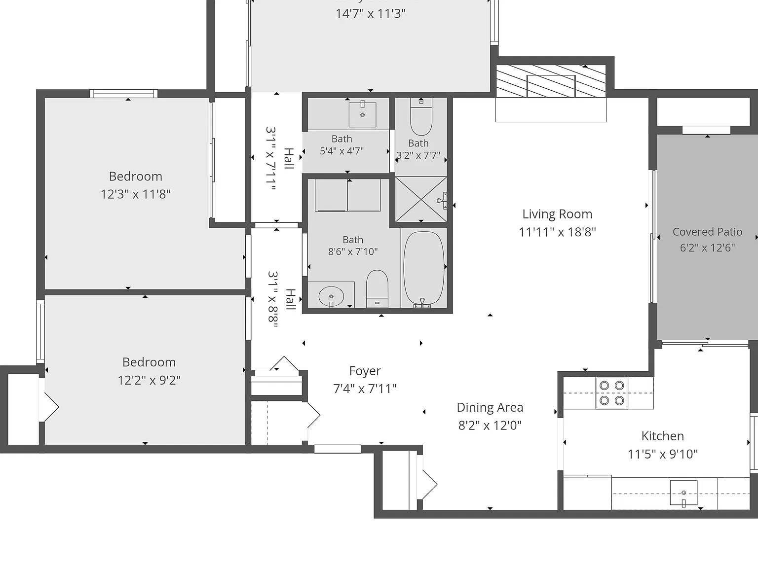 3 bed, 1134 sqft, $2,650 — Photo 3