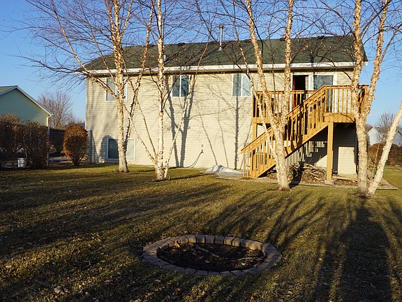 Firepit and deck
