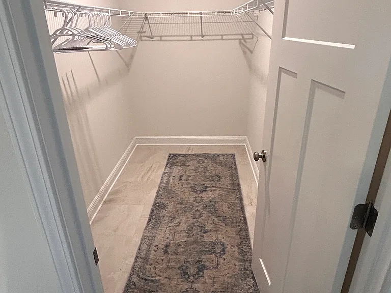 Owners suite spacious closet