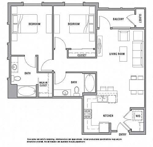 Floor plan 2E