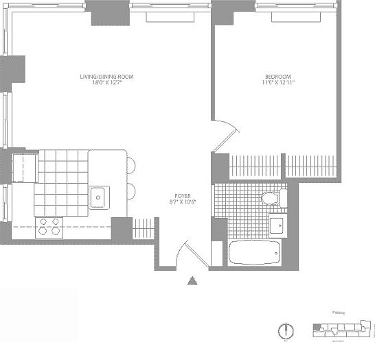 1st image of 111 Worth St APT 18C