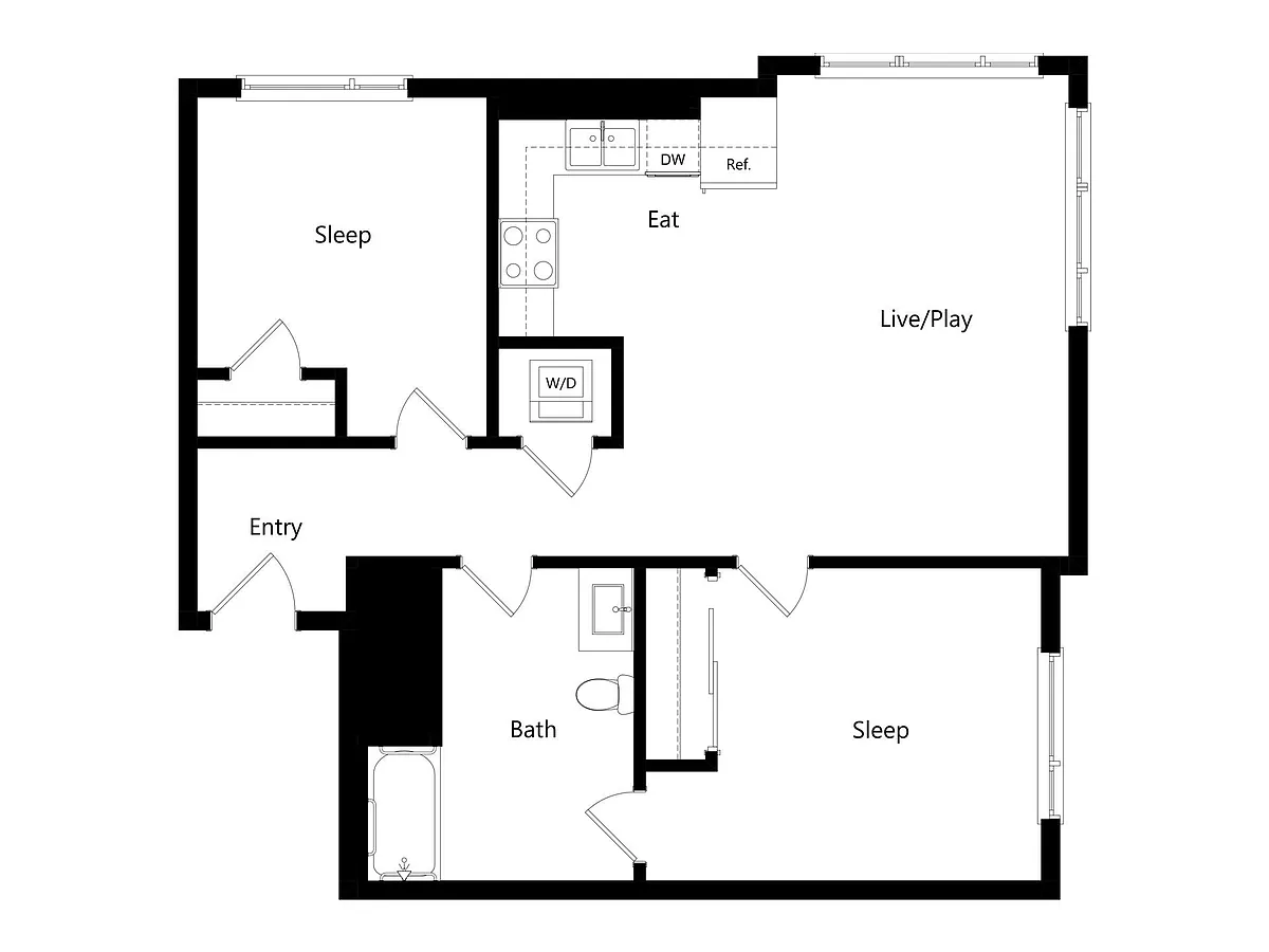 Floor plan Higby C3