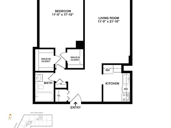 2nd image of 20 W 64th St APT 41N