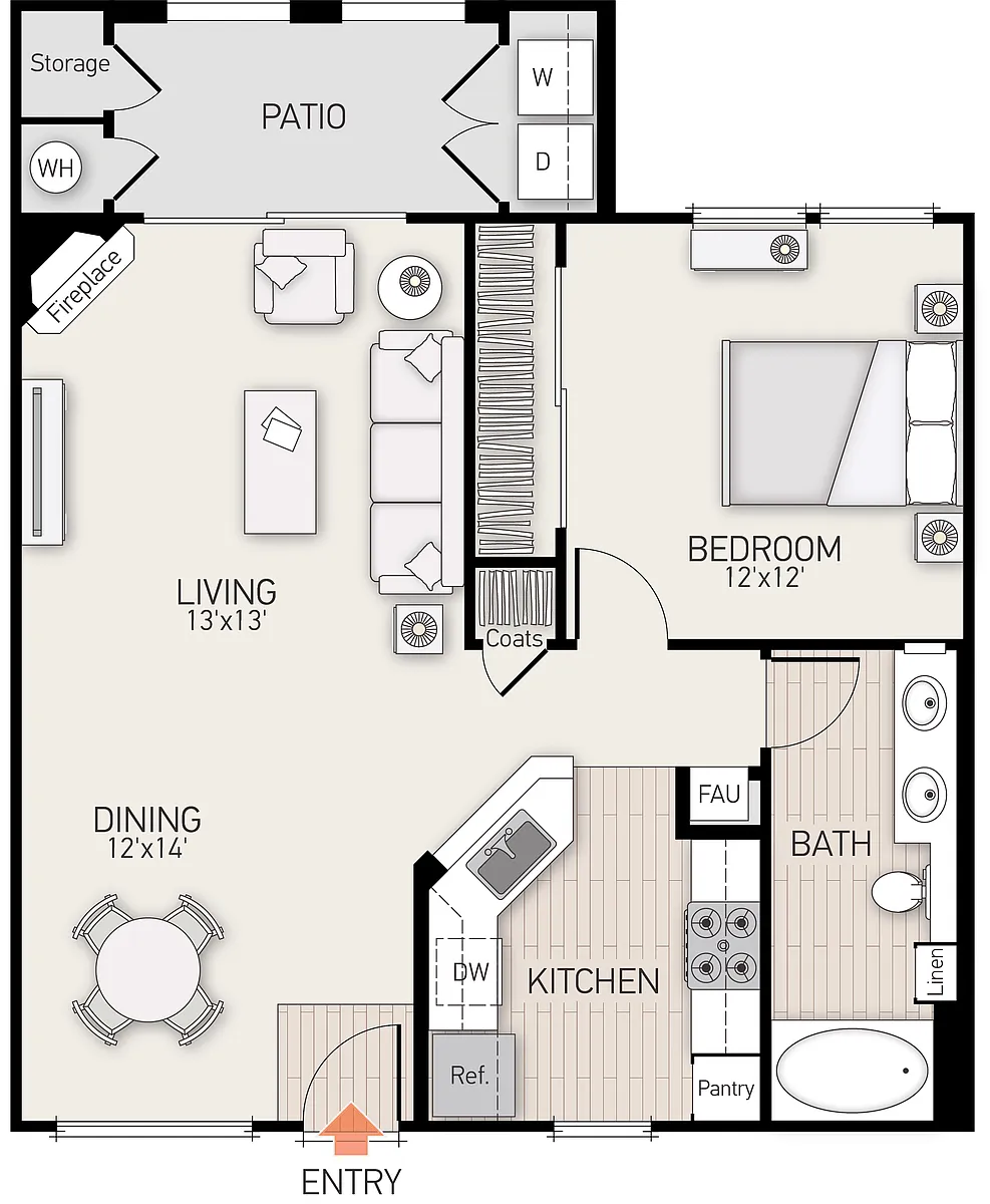 Floor plan Plan B