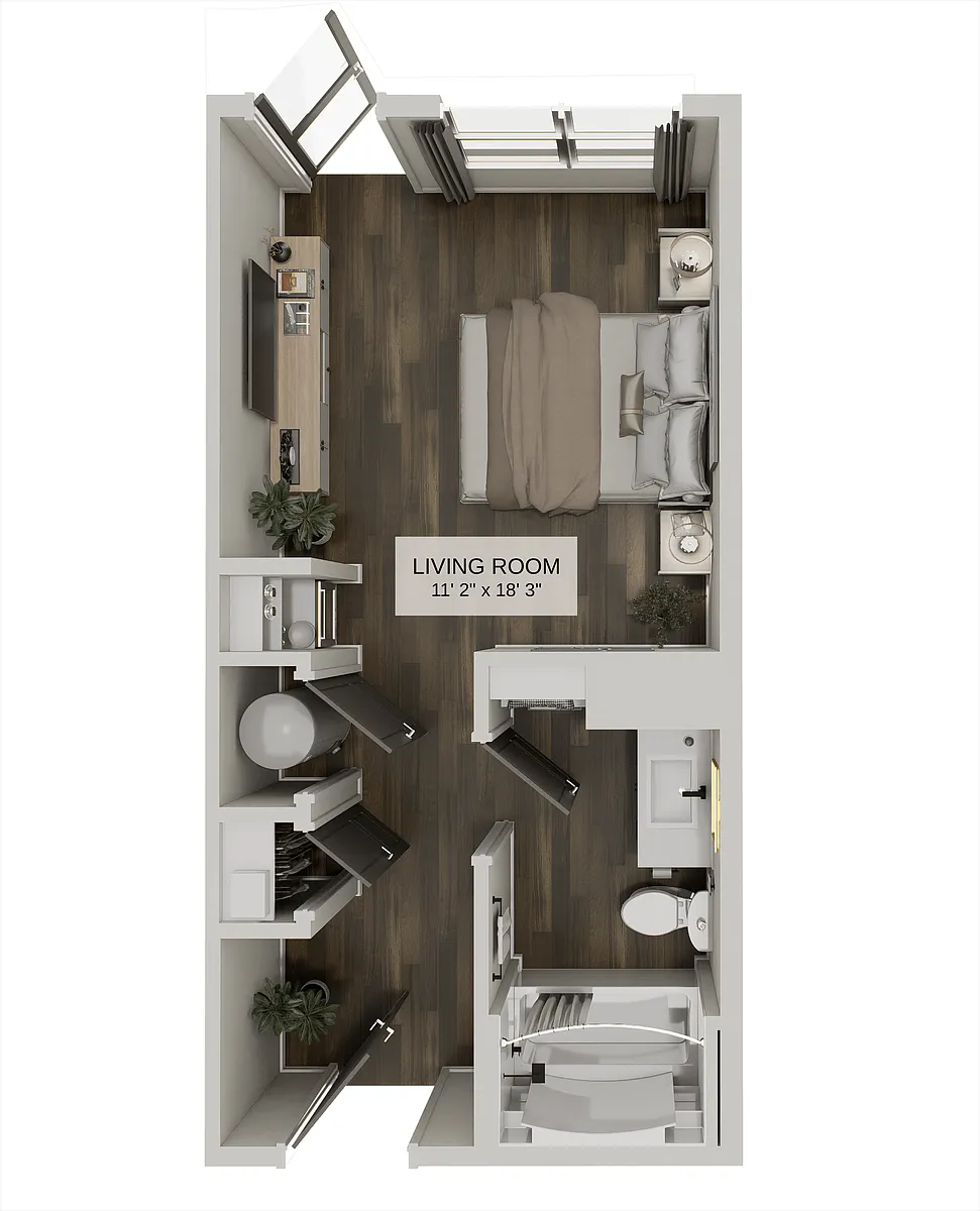 Floor plan The Harmony (S1B)