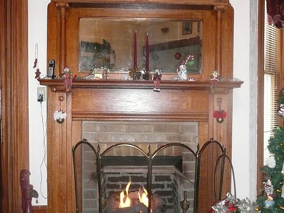 Fireplace  Vent free gas log
