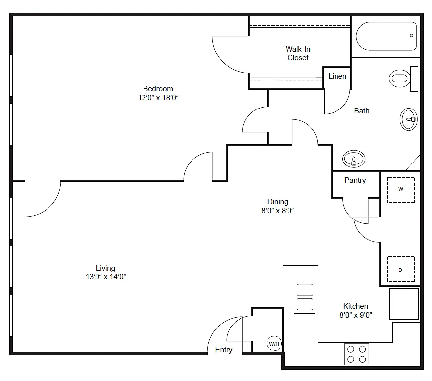 Floor plan A2
