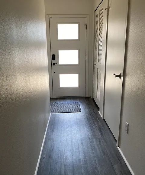 Entrance. This unit has two entrances