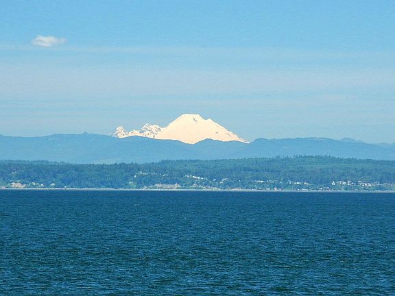 Mt Baker Northwest Accross Puget Sound