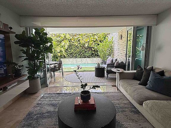 Living Room - Doors Open