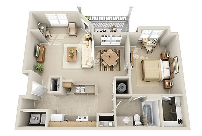 Floor plan The Stoneybrook