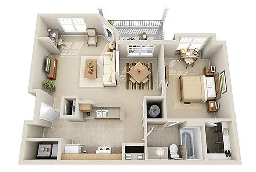 Floor plan The Stoneybrook