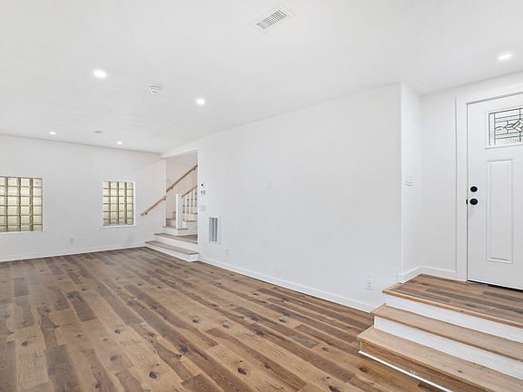 Living room and door to back yard