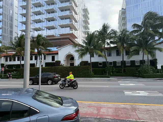 Historic Surf Club and four seasons just across the street