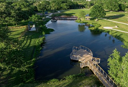 Fulshear Run Community Amenities - Fishing Pier