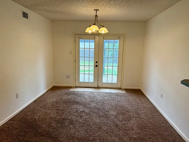 Dining room view.
