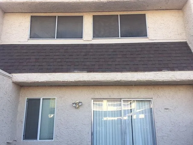 rear view of home