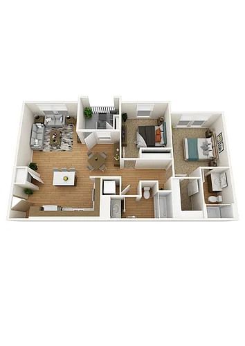 Floor plan B3