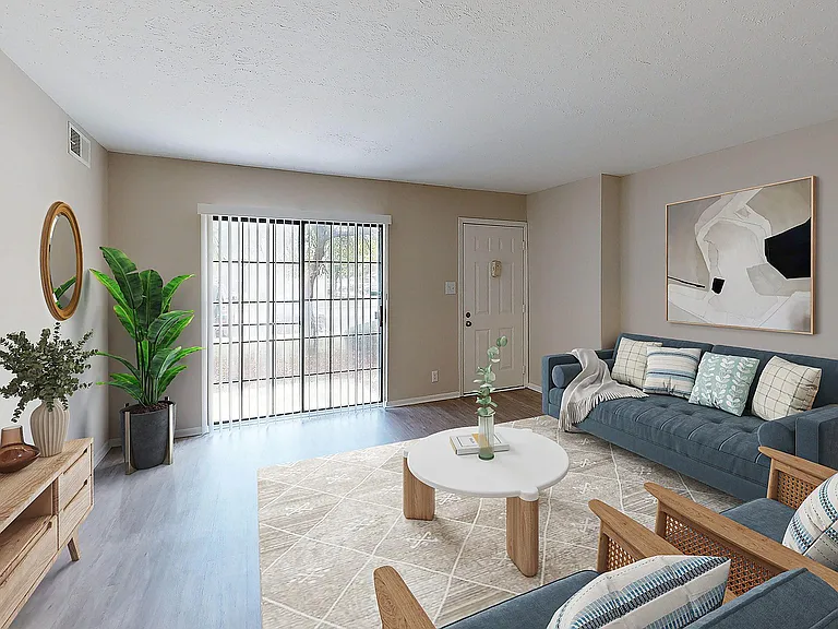 Open Floor Plan Living Area