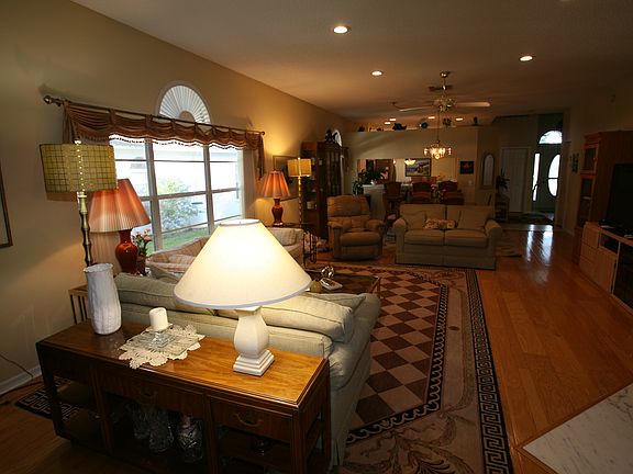 Large open living room