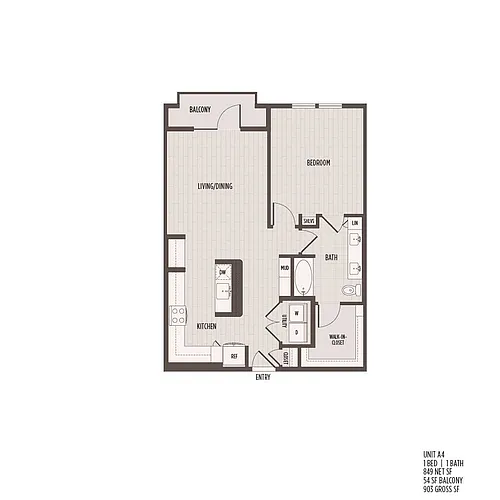 Floor plan A4